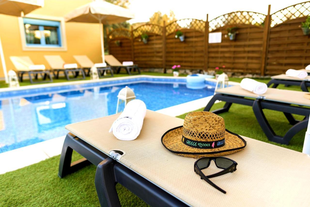 Lindos Luxury Retro Villas מראה חיצוני תמונה